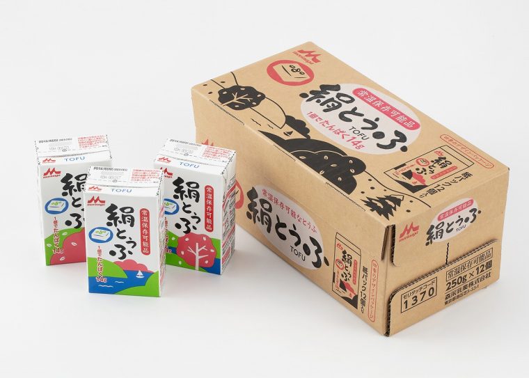 森永 常温絹とうふ 250g x 12パック