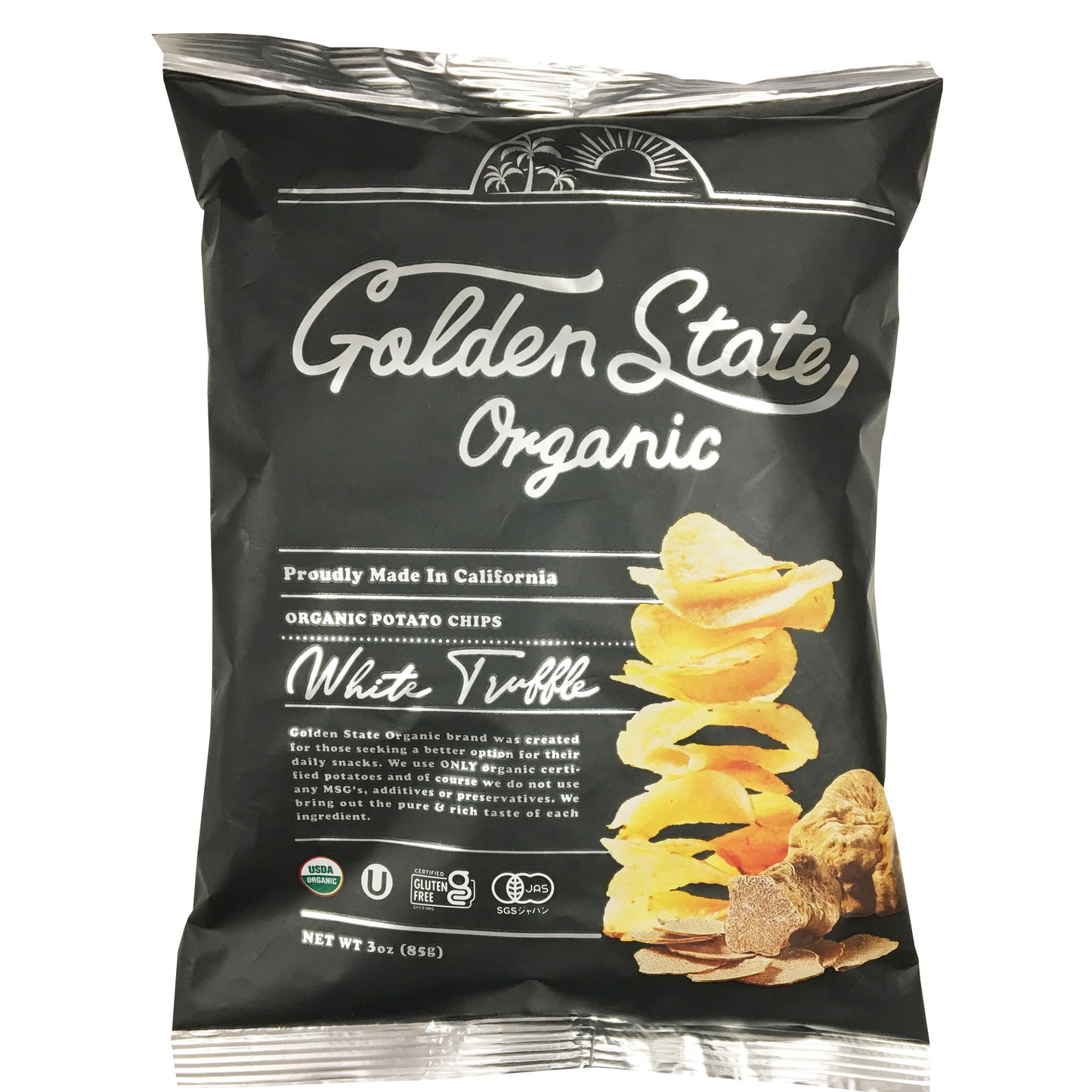 Golden State Organic 有機ポテトチップス ホワイトトリュフ味