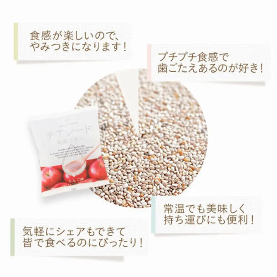 チアシード蒟蒻ゼリー シャインマスカット