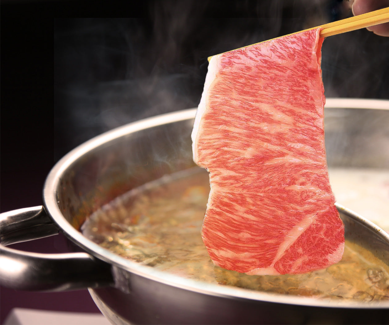 〈産直〉柿安本店　松阪牛しゃぶしゃぶ480g