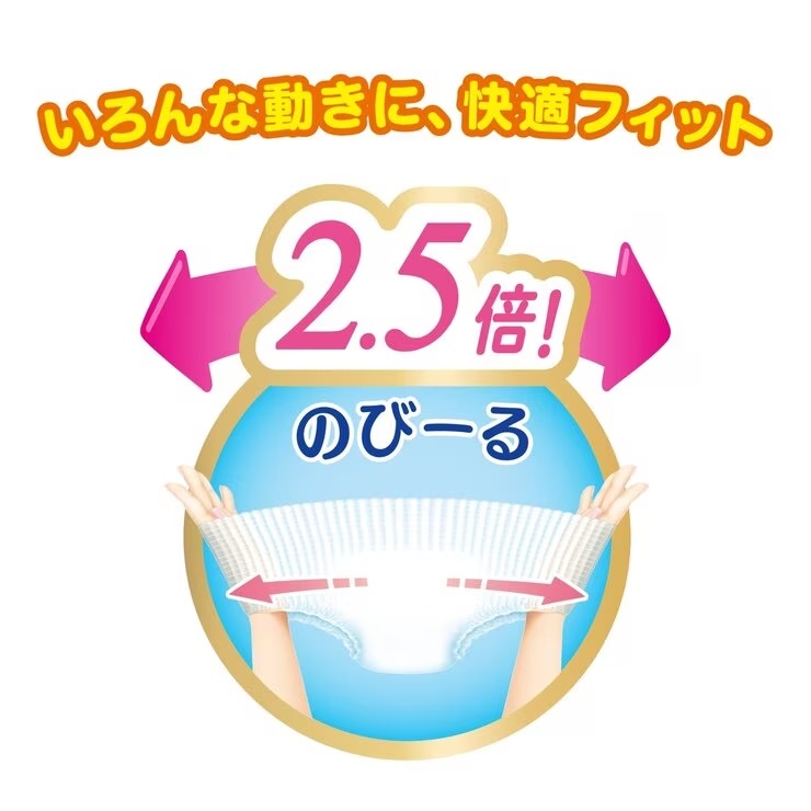 メリーズ パンツ 素肌さらさらエアスルー M (6-11kg) 60枚