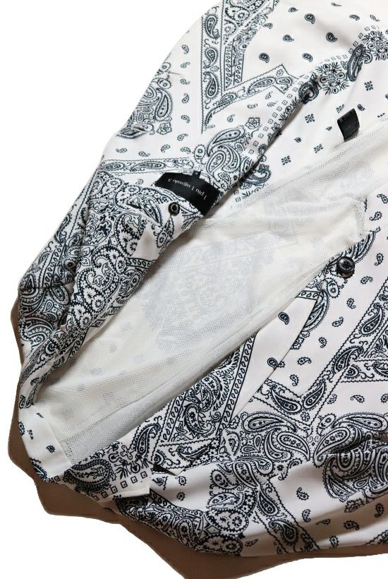 1pi1uguale3 jacket bandana jk (white/black)XLサイズ