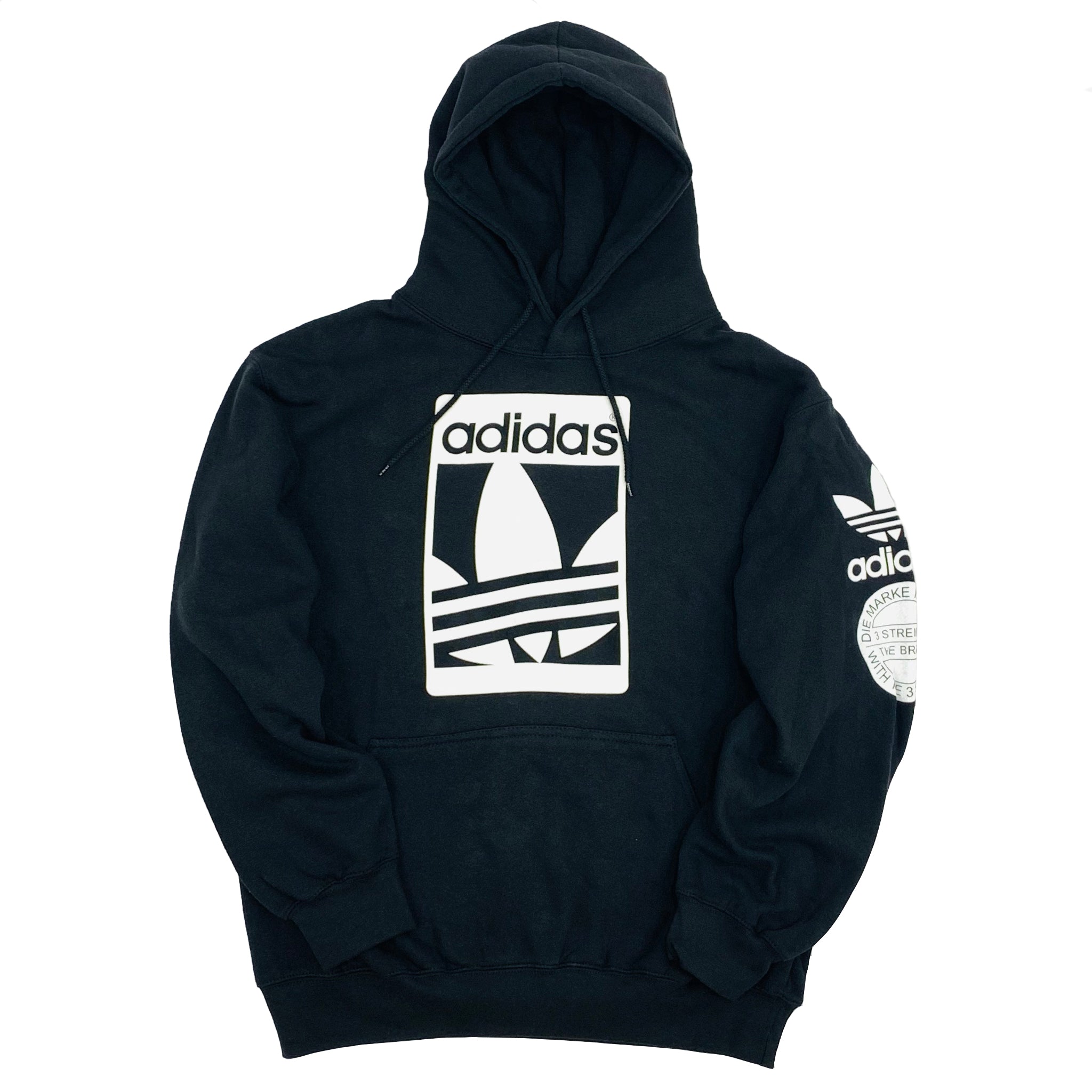 ADIDAS アディダス　パーカーUSモデル STREET GRAPHIC HOODIE　ブラック